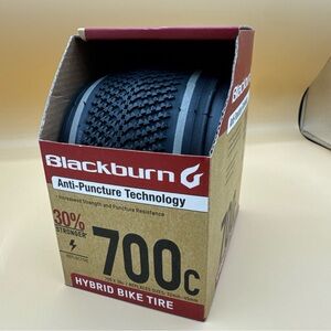 Blackburn 700 X 38C Hybrid Bike Tire Reflective Anti-Puncture 32mm-45mm NIB